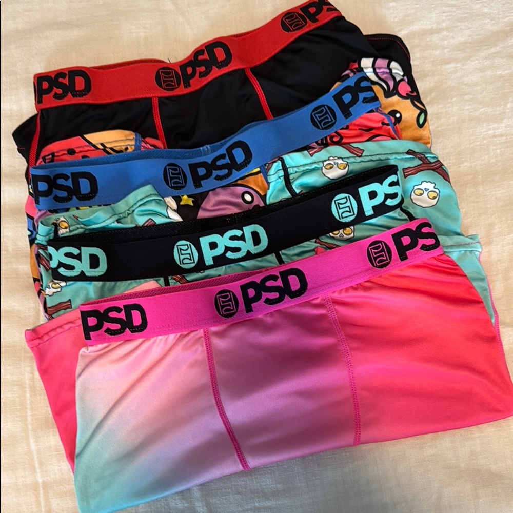 PSD Kids Underwear Set- 4 Pack!